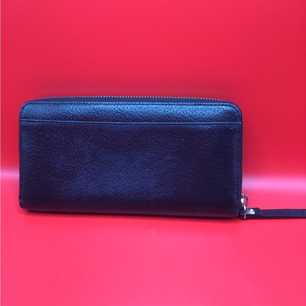 Kate Spade Black Leather Rectangular Wallet - image 2